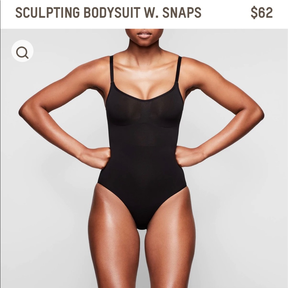 Skims Sculpting Bodysuit with Snaps